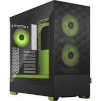 Fractal Design Pop Air RGB Green Core TG Clear Tint tower behuizing Window-Kit