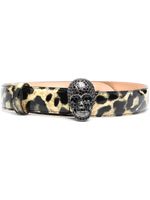 Philipp Plein ceinture à motif léopard - Tons neutres - thumbnail