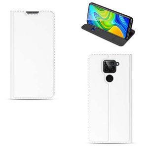 Xiaomi Redmi Note 9 Book Cover Wit met Pasjehouder