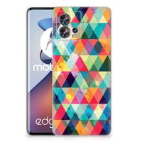 Motorola Edge 30 Fusion TPU bumper Geruit - thumbnail