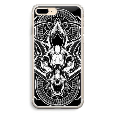 Oh Deer: iPhone 7 Plus Transparant Hoesje
