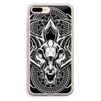 Oh Deer: iPhone 7 Plus Transparant Hoesje