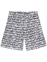 VETEMENTS short en coton à logo imprimé - Blanc - thumbnail