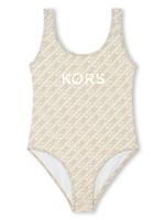 Michael Kors Kids maillot de bain à logo imprimé - Tons neutres - thumbnail