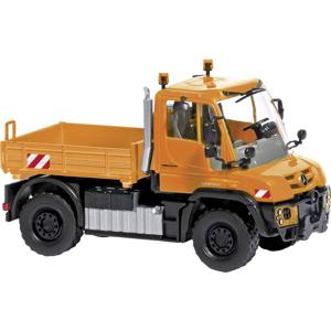 Busch 50934 H0 Vrachtwagen Mercedes Benz Unimog u 430, transporttang