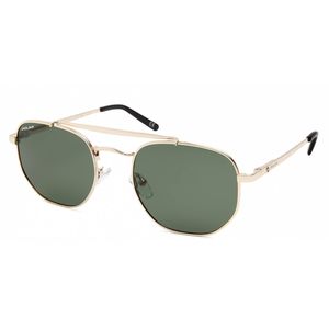 Polar zonnebril Slider Aviator dames gepolariseerd goud/groen