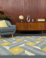 Easy Living - Vloerkleed Reef RF01 Motif Ochre Grey -