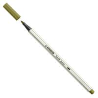 Stabilo pen 68 brush 37 modder groen
