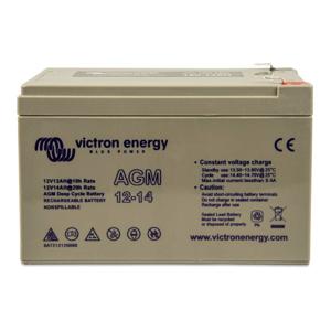 Victron Energy AGM 12V 14Ah Deep-Cycle Batterie Loodaccu 12 V 14 Ah Loodgel (b x h x d) 151 x 101 x 98 mm Onderhoudsvrij