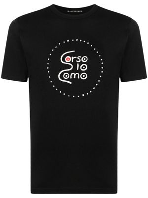 10 CORSO COMO t-shirt à logo imprimé - Noir