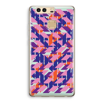 Skew Blush 3: Huawei P9 Transparant Hoesje