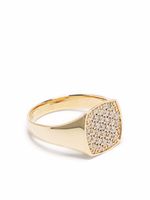 Tom Wood bague en or 9ct ornée de diamants - thumbnail