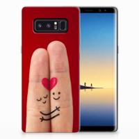 Samsung Galaxy Note 8 | Sillicone Back Cover | Liefde - Origineel Romantisch Cadeau