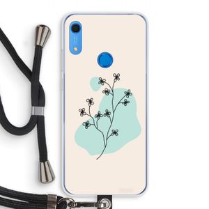 Love your petals: Huawei Y6s Transparant Hoesje met koord