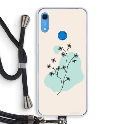 Love your petals: Huawei Y6s Transparant Hoesje met koord