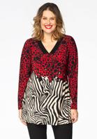 Yoek Tuniek flare LEO | Rood | Maat 58/60
