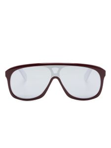 Chloé Eyewear lunettes de soleil à monture oversize - Rouge