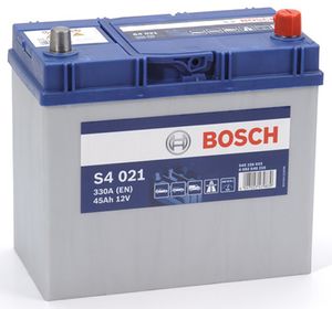 Bosch auto accu S4021 - 45Ah - 330A - voor voertuigen zonder start-stopsysteem S4021