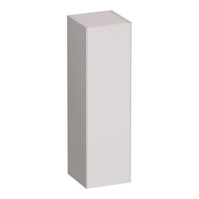 Brauer Inspire - Hoge Kast - 120 cm - 1 Deur - Greeploos - Rechtsdraaiend - Mat Zand