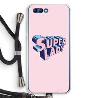 Superlady: Honor 10 Transparant Hoesje met koord