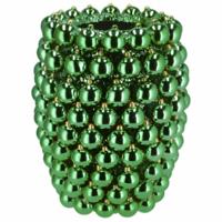 Daan Kromhout Vaas christmasball groen 32 cm | 2 stuks