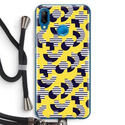 8-bit N°3: Huawei P20 Lite Transparant Hoesje met koord