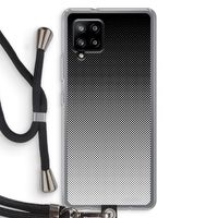 Musketon Halftone: Samsung Galaxy A42 5G Transparant Hoesje met koord