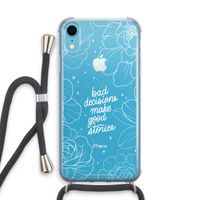 Good stories: iPhone XR Transparant Hoesje met koord
