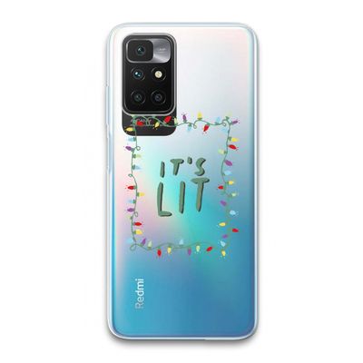 It's Lit: Xiaomi Redmi 10 Transparant Hoesje