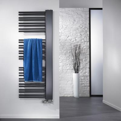 Design Radiator HSK Softcube Plus| 61x121 cm | CV en/of electrische werking | Rechts | 599 watt | Antraciet
