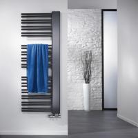 Design Radiator HSK Softcube Plus| 61x121 cm | CV en/of electrische werking | Rechts | 599 watt | Antraciet