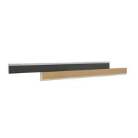Highlight Design wandlampFlorence zwart met messing - W3524.38