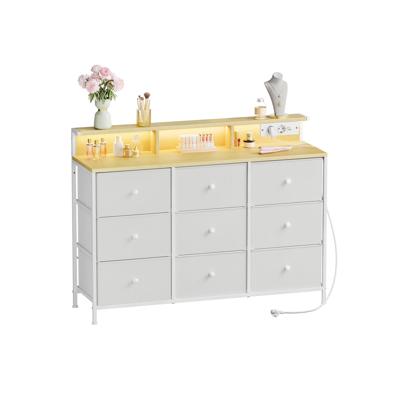 Ladekast met lades en LED voor veelzijdige opbergruimte