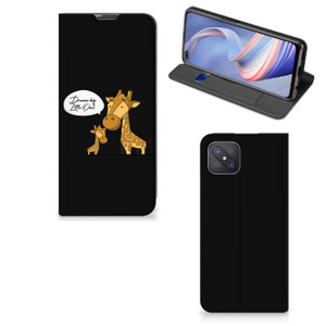 OPPO Reno4 Z 5G Magnet Case Giraffe