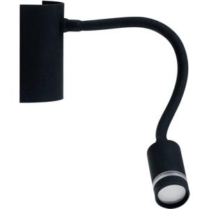 ECO-Light LED-KEPLER-NERO LED-KEPLER-NERO LED-wandlamp 3 W LED Zwart