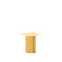 Kave Home Vierkante Bijzettafel 'Arvin' 42 x 42cm, kleur Geel