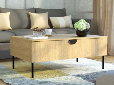 Salontafel MONDIE 1 klapdeur baltische eik