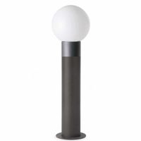 Staande lamp Moon donkergrijs met witte kap 74434-74437 61cm hoog Spaans Design Faro