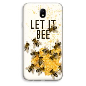 Let it bee: Samsung Galaxy J7 (2017) Transparant Hoesje