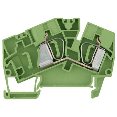 Weidmüller 2814080000 Doorgangsserieklem Spanveer Groen 50 stuk(s)