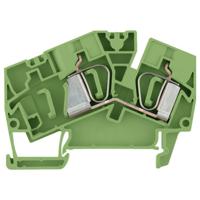 Weidmüller 2814080000 Doorgangsserieklem Spanveer Groen 50 stuk(s)