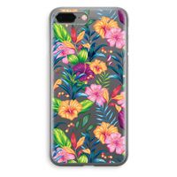 Tropisch 2: iPhone 8 Plus Transparant Hoesje