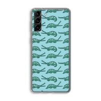 Kroko: Samsung Galaxy S21 Plus Transparant Hoesje