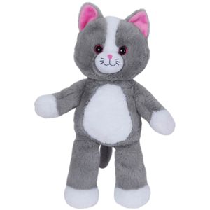 Pluche speelgoed knuffeldier Poes/kat van 42 cm