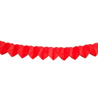 Folat BV Papieren minislinger - rood hart, 2mtr.