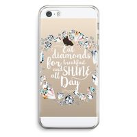Diamonds: iPhone 5 / 5S / SE Transparant Hoesje