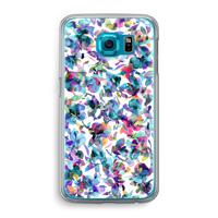 Hibiscus Flowers: Samsung Galaxy S6 Transparant Hoesje