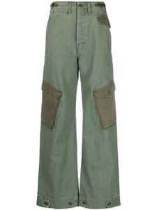 MOTHER pantalon The G.I. Jane Greaser Nerdy - Vert