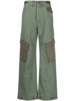 MOTHER pantalon The G.I. Jane Greaser Nerdy - Vert