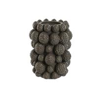 Vaas Home ESPRIT Bruin Keramiek ananas 25 x 25 x 31 cm